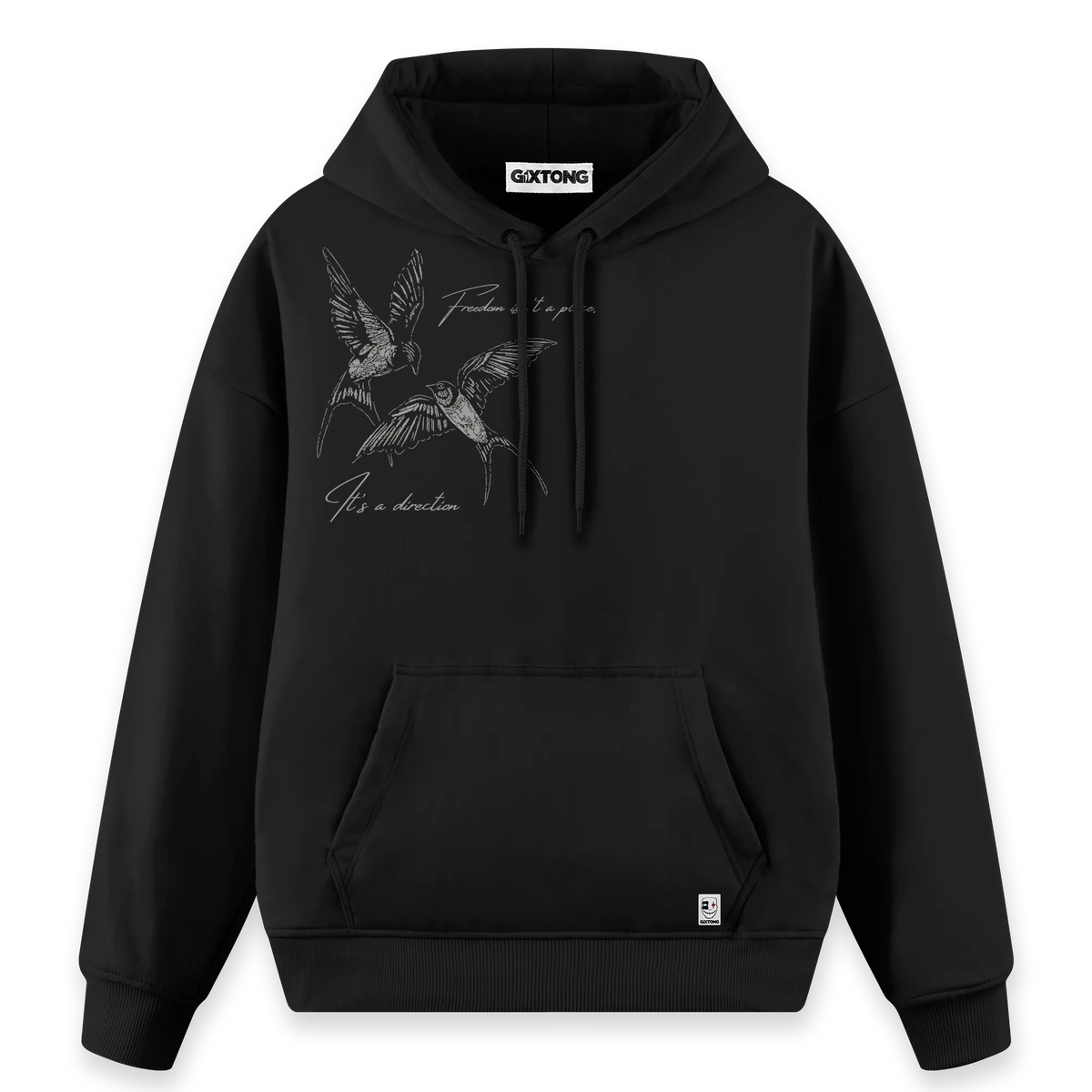 Birds - Regular Fit Kalıp Hoodie