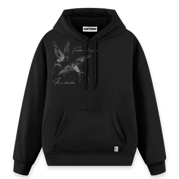 Birds - Regular Fit Kalıp Hoodie