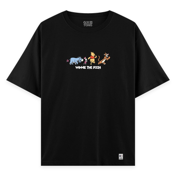 Winnie The Pooh - Oversize Bol Kalıp T-shirt