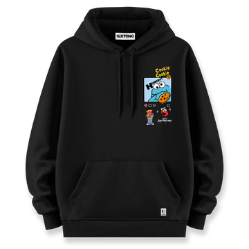 Cookie Monster - Oversize Bol Kalıp Hoodie