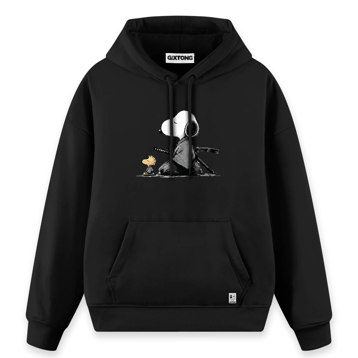 Samurai Snoopy - Regular Fit Kalıp Hoodie