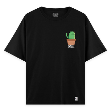 Catcus - Oversize Bol Kalıp T-shirt
