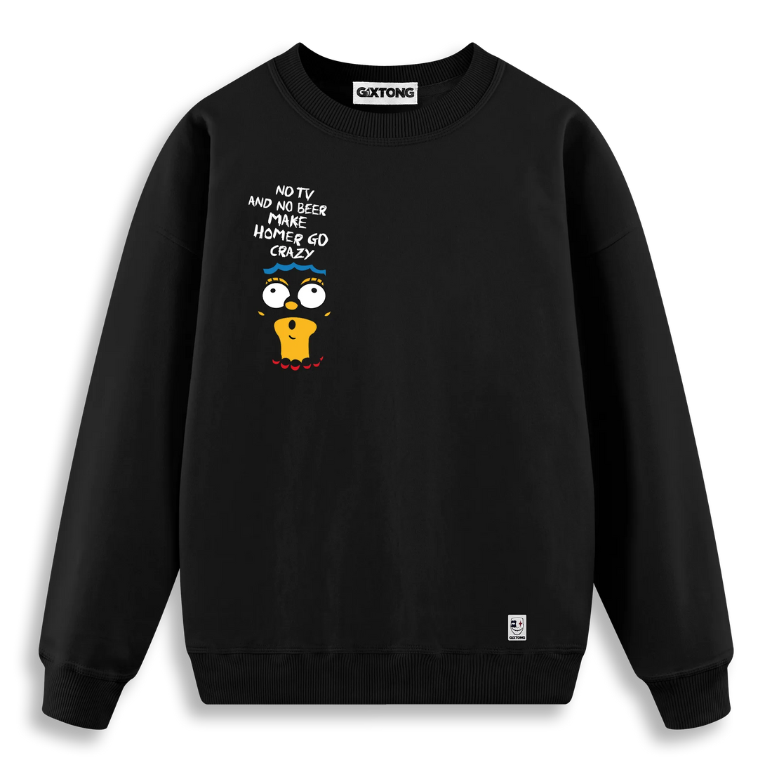 Crazy Homer - Regular Fit Kalıp Sweatshirt
