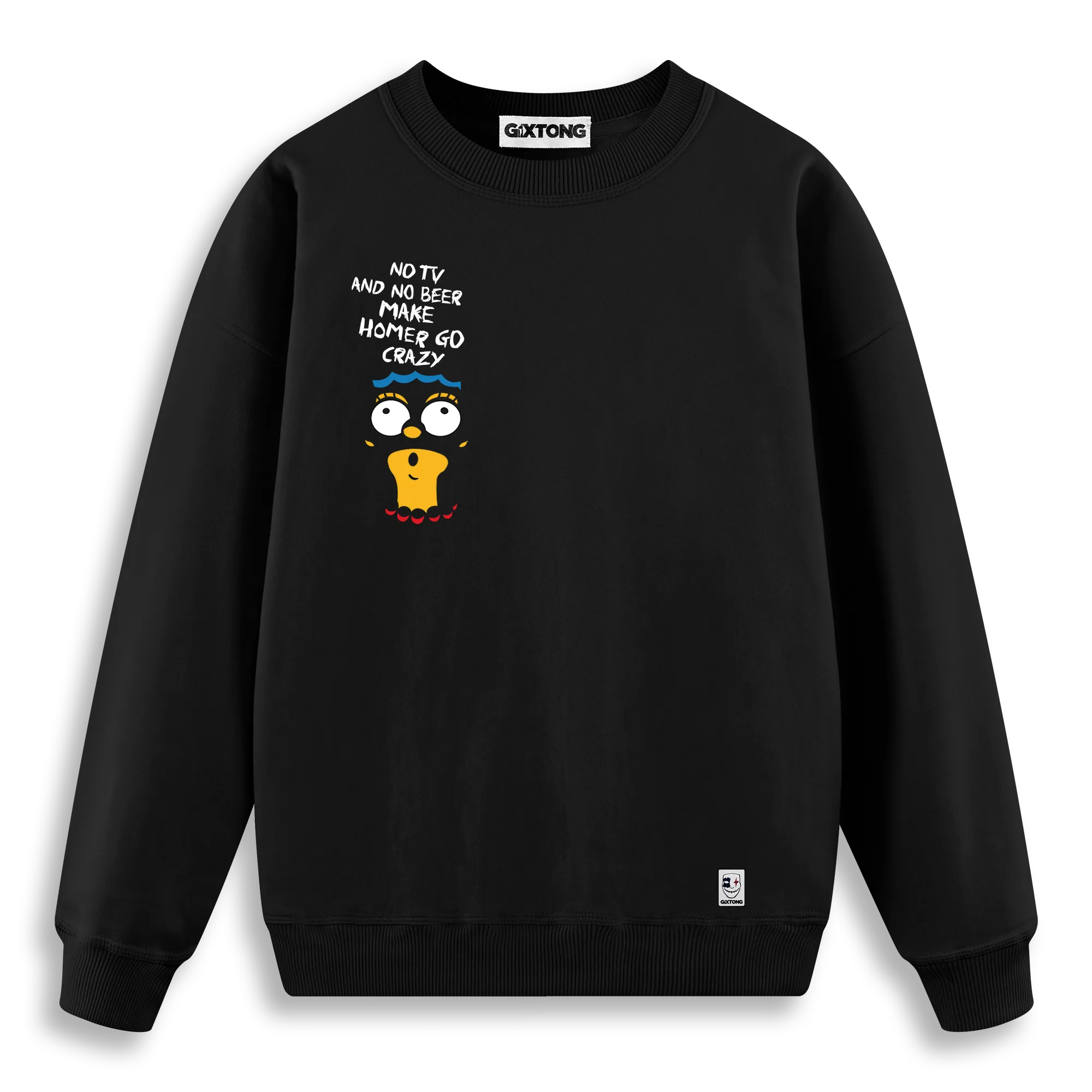 Crazy Homer - Regular Fit Kalıp Sweatshirt