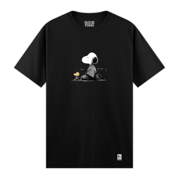 Samurai Snoopy - Regular Fit Kalıp T-shirt