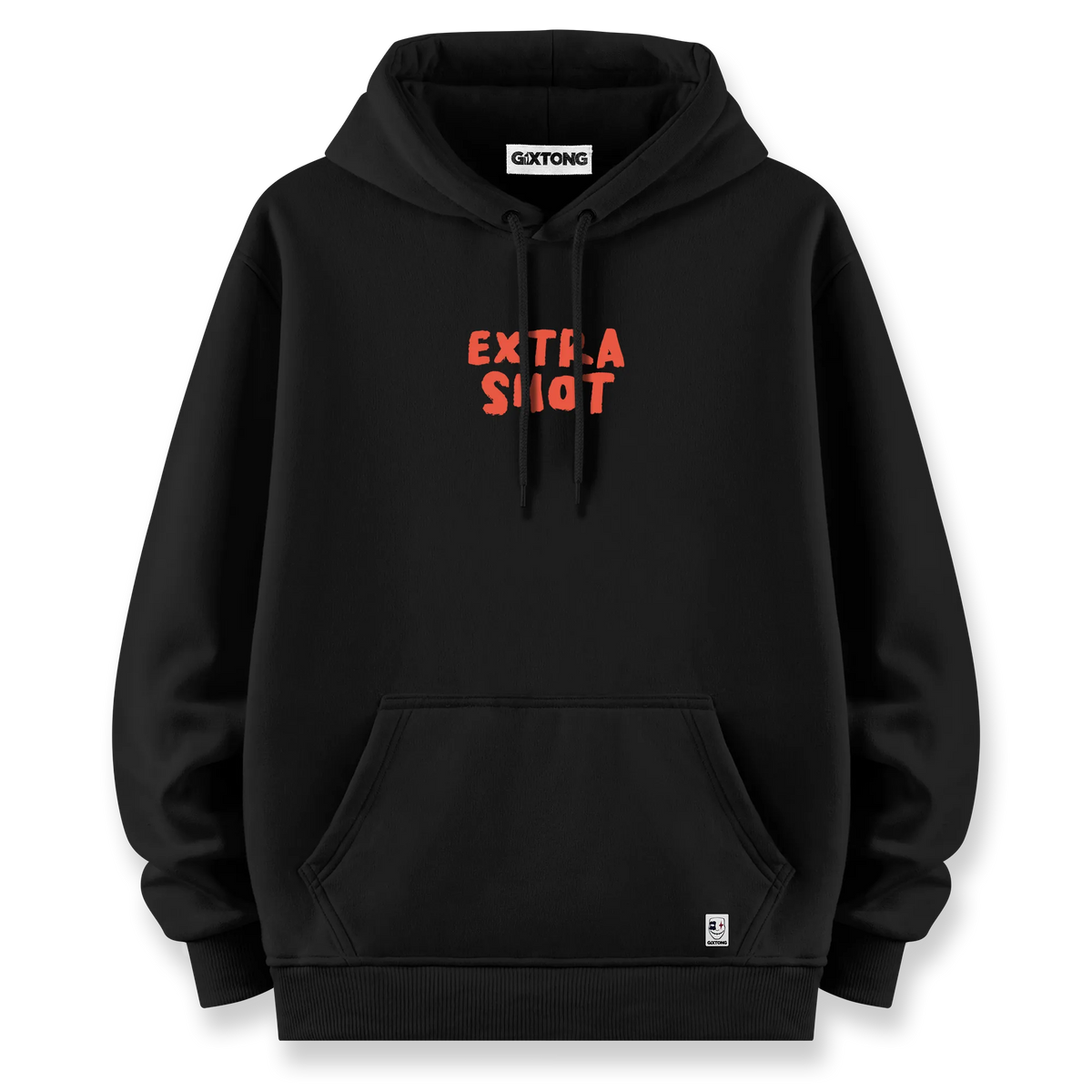 Extra Shot - Oversize Bol Kalıp Hoodie