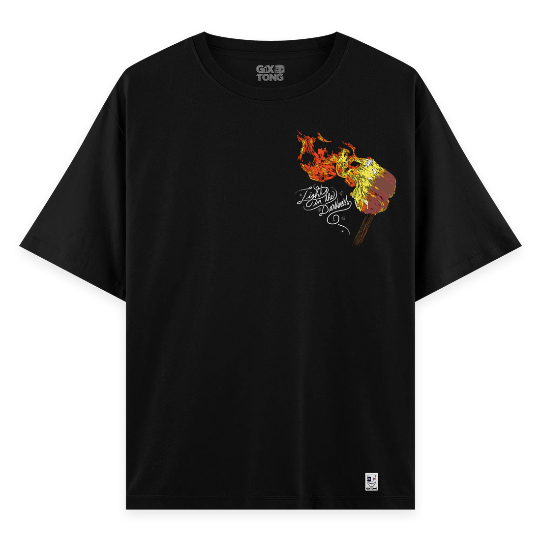 Karanlıktaki Işık - Oversize Bol Kalıp T-shirt