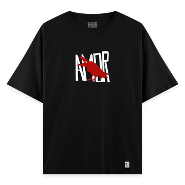 Amor - Oversize Bol Kalıp T-shirt
