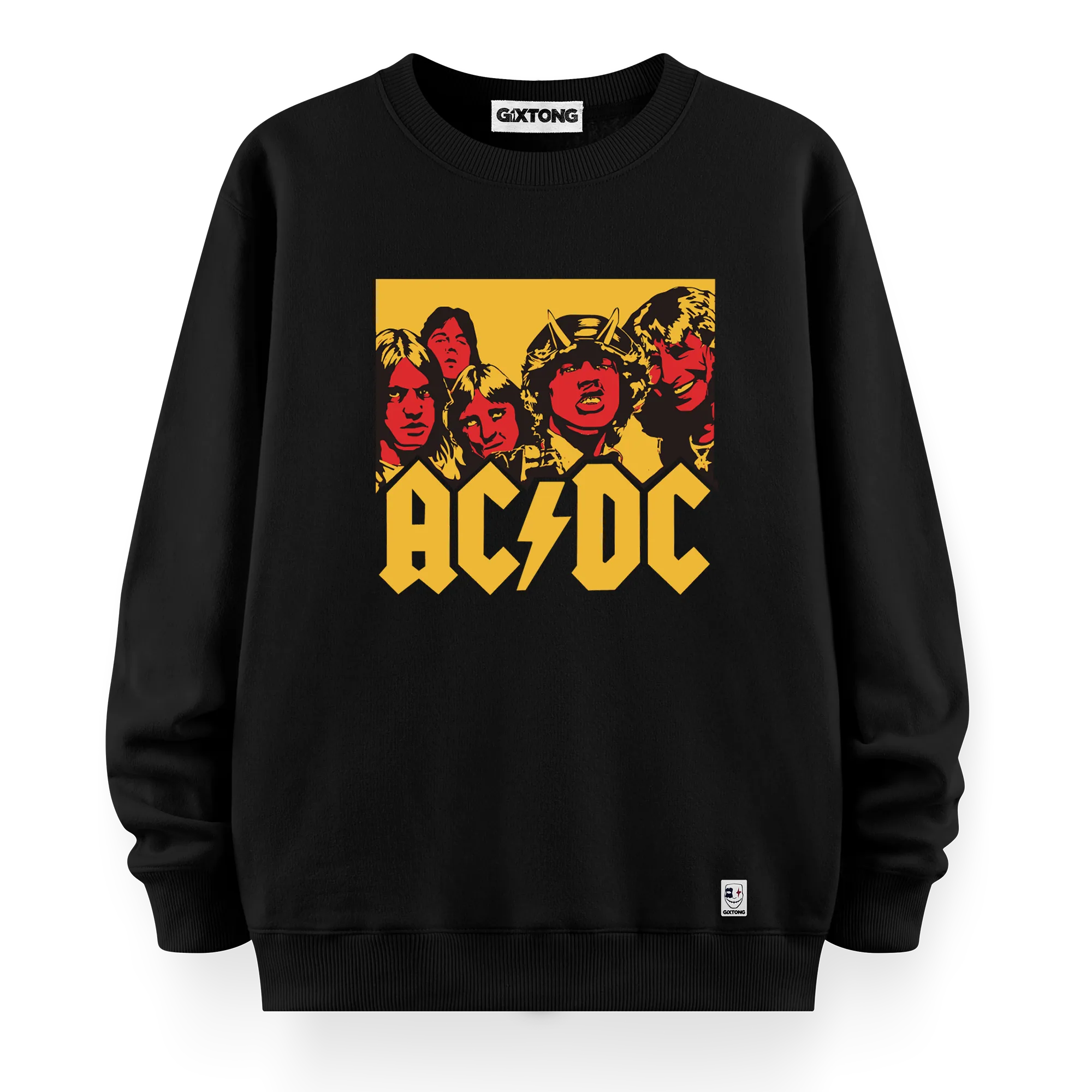 ACDC - Oversize Bol Kalıp Sweatshirt
