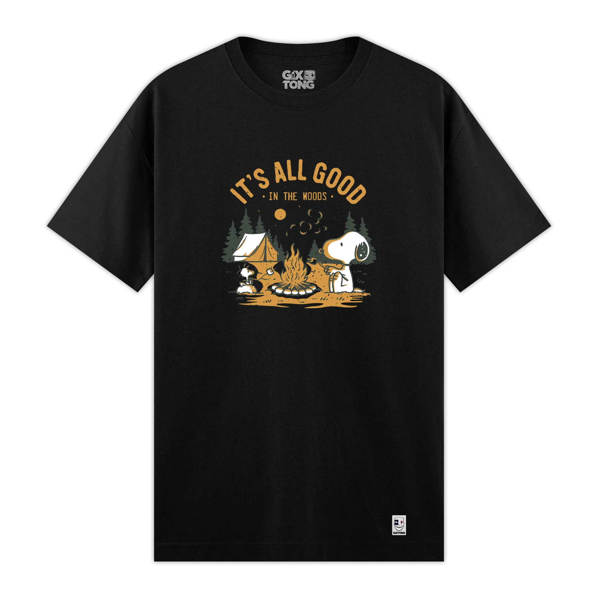 Camp Snoopy - Regular Fit Kalıp T-shirt
