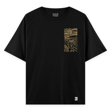 Scream - Oversize Bol Kalıp T-shirt