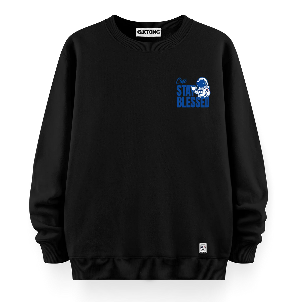 Blessed - Oversize Bol Kalıp Sweatshirt