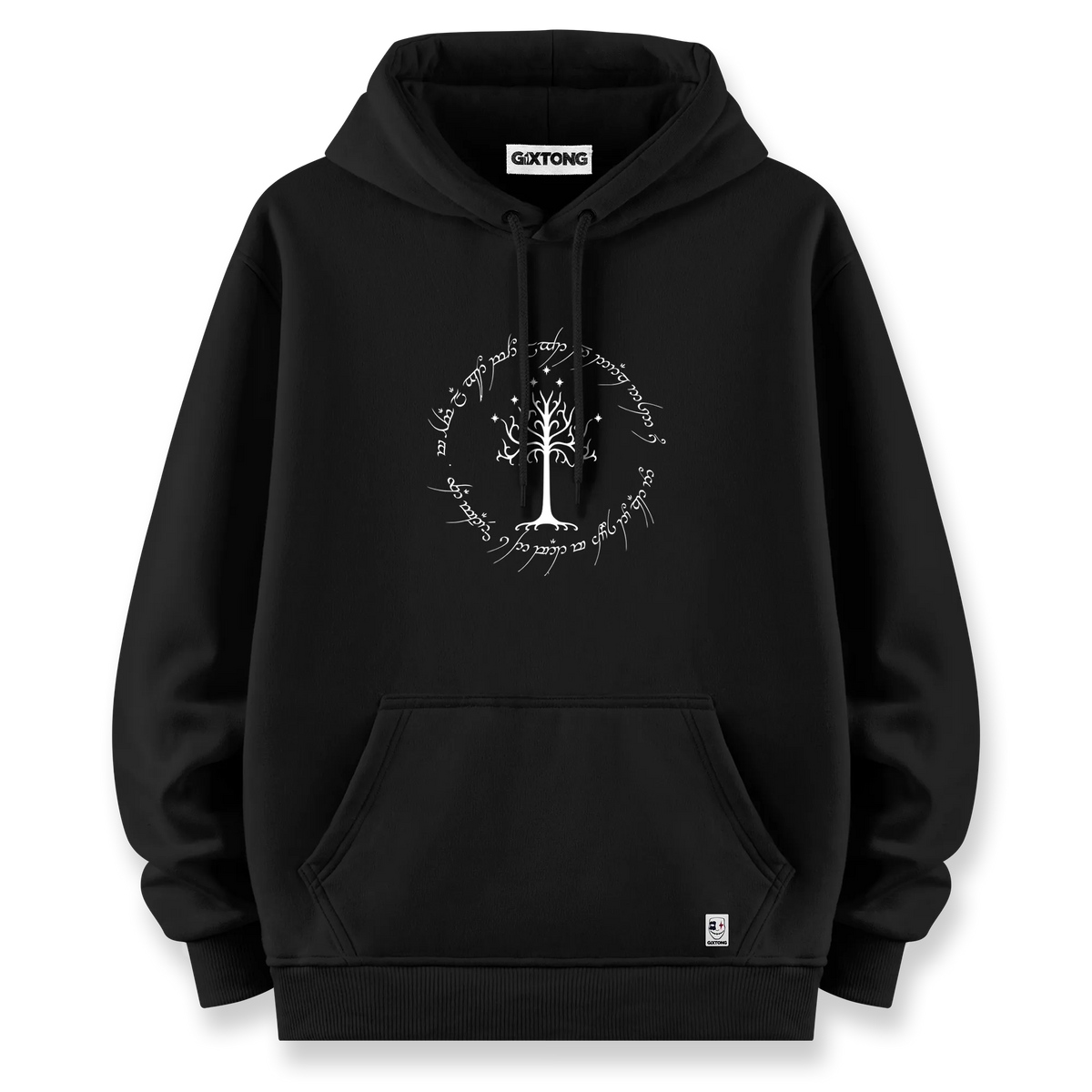 Lotr Ağaç - Oversize Bol Kalıp Hoodie