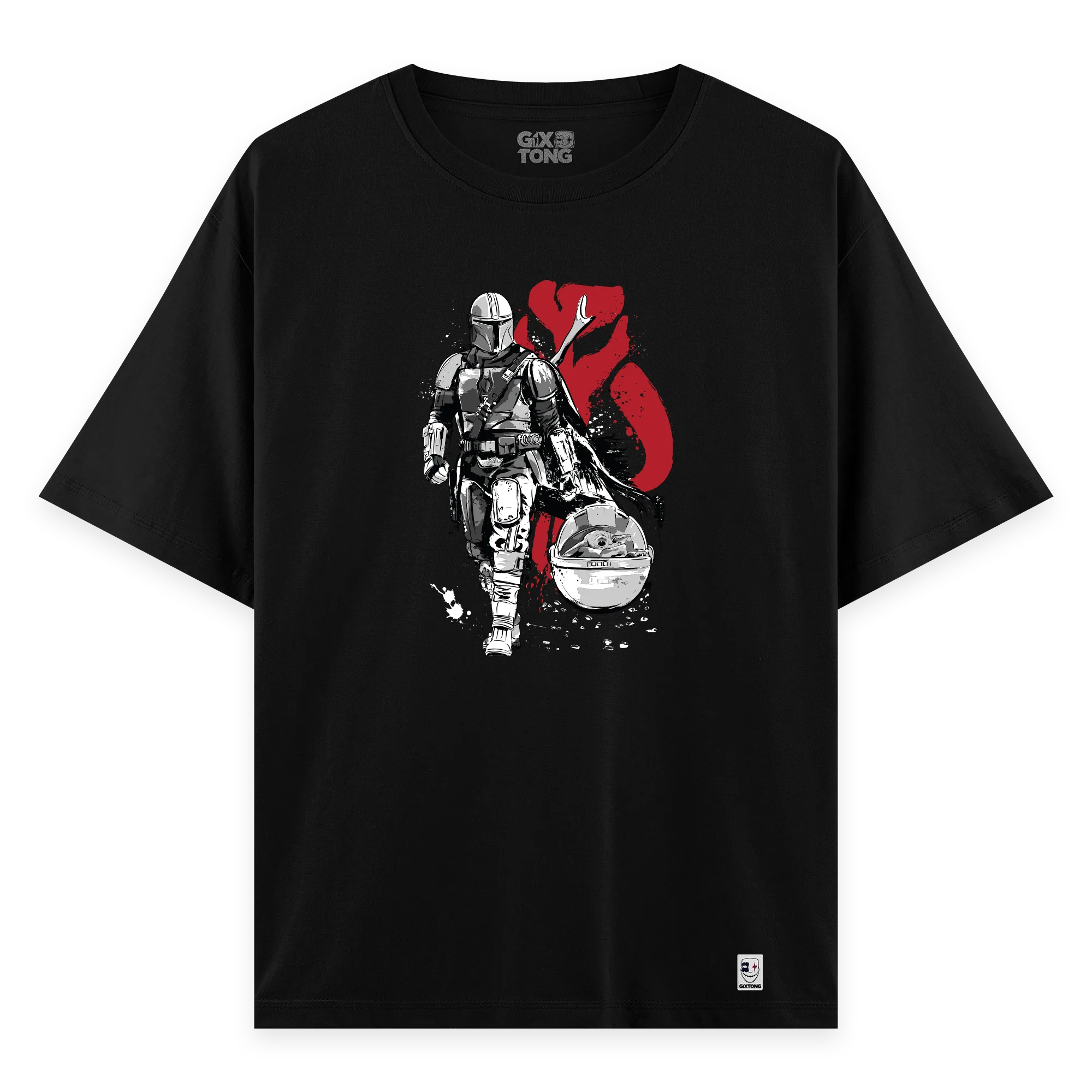 Mandalorian - Oversize Bol Kalıp T-shirt