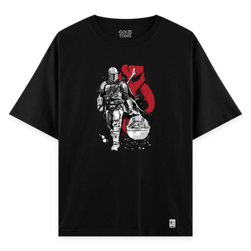 Mandalorian - Oversize Bol Kalıp T-shirt