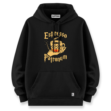 Espresso Patronum - Oversize Bol Kalıp Hoodie