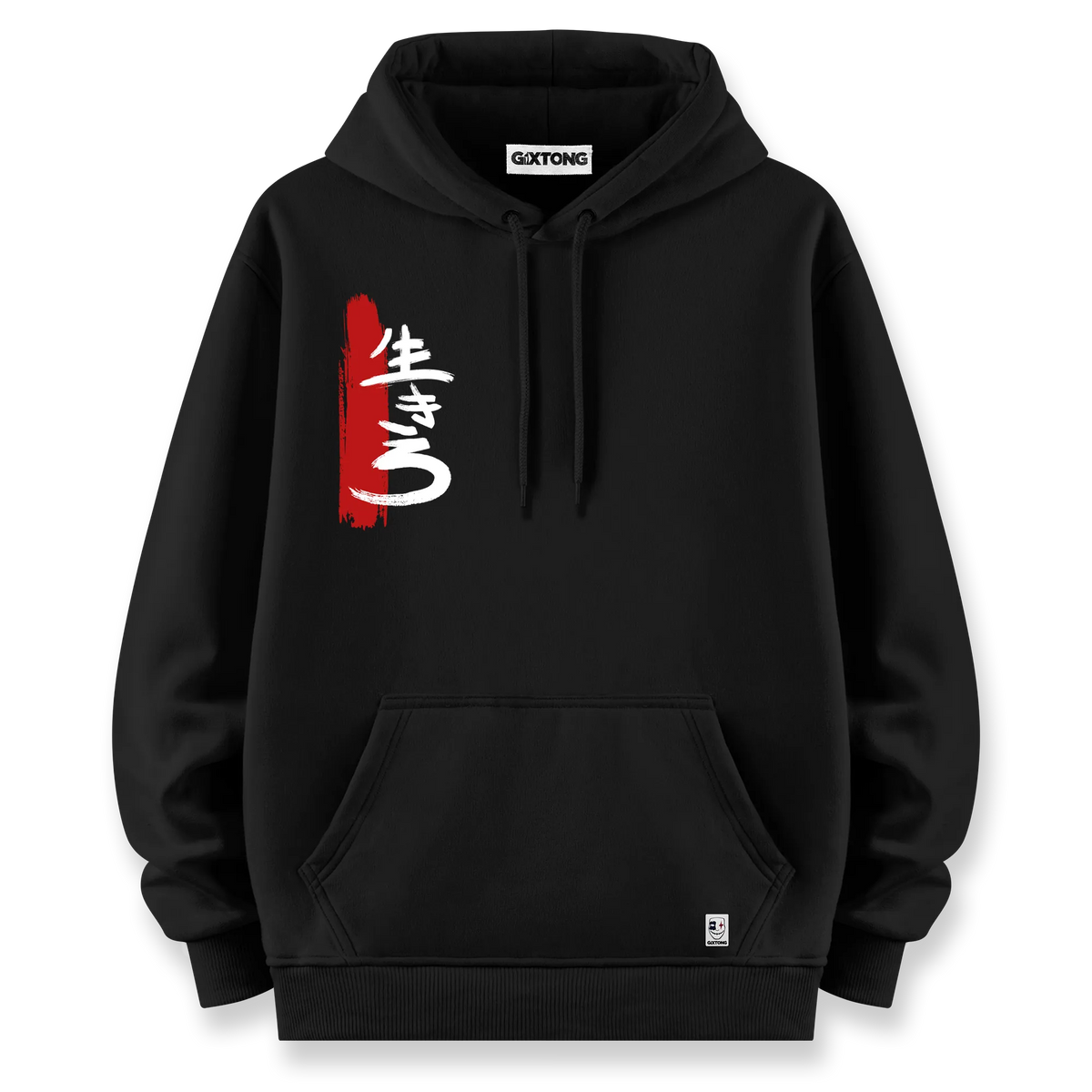 Live - Oversize Bol Kalıp Hoodie