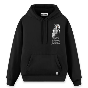 Night Owl - Regular Fit Kalıp Hoodie