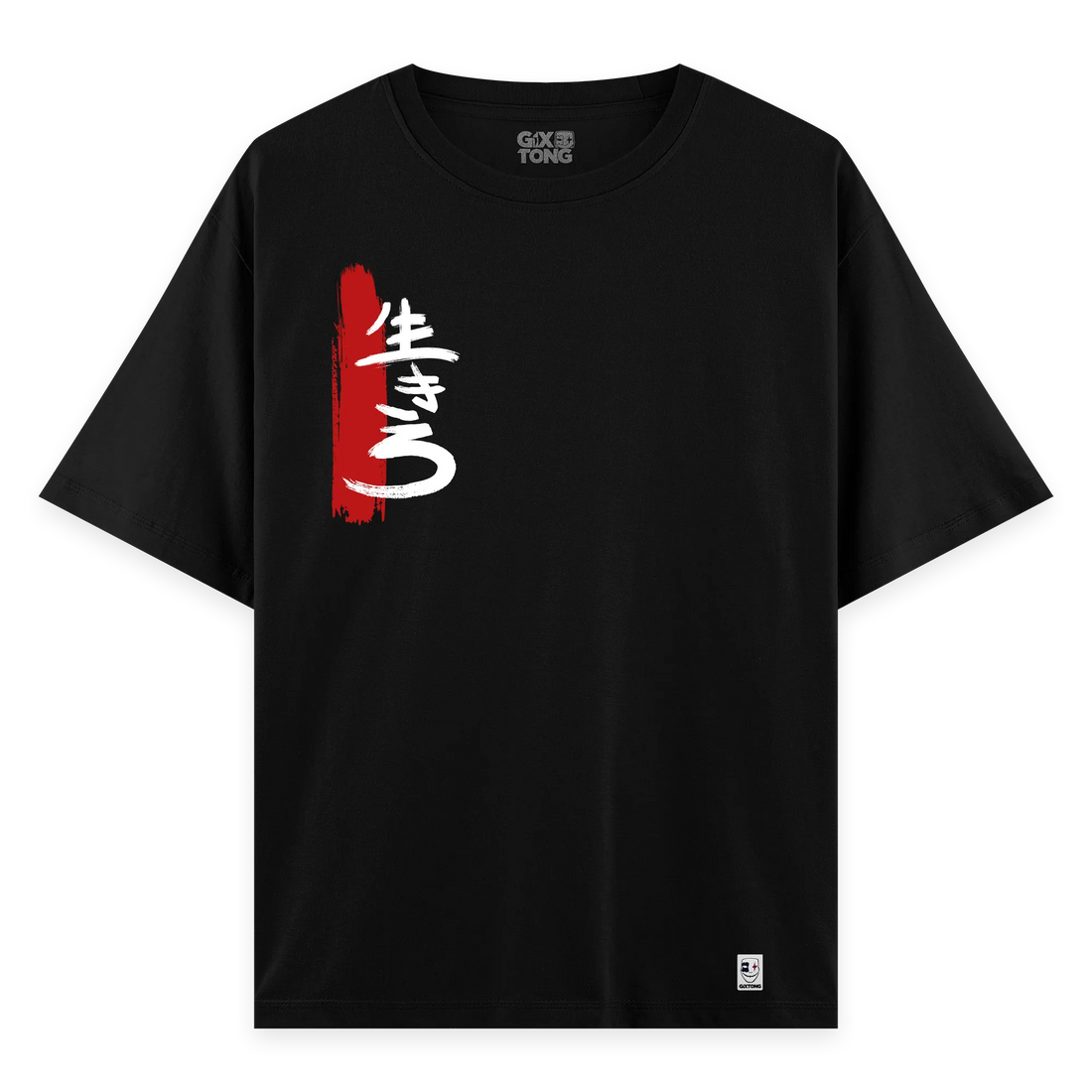 Live - Oversize Bol Kalıp T-shirt