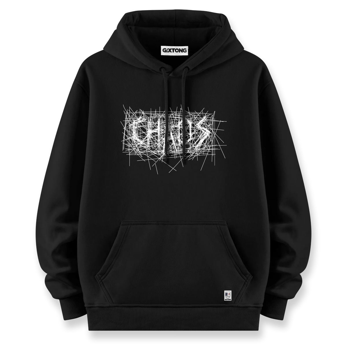 Chaos - Oversize Bol Kalıp Hoodie