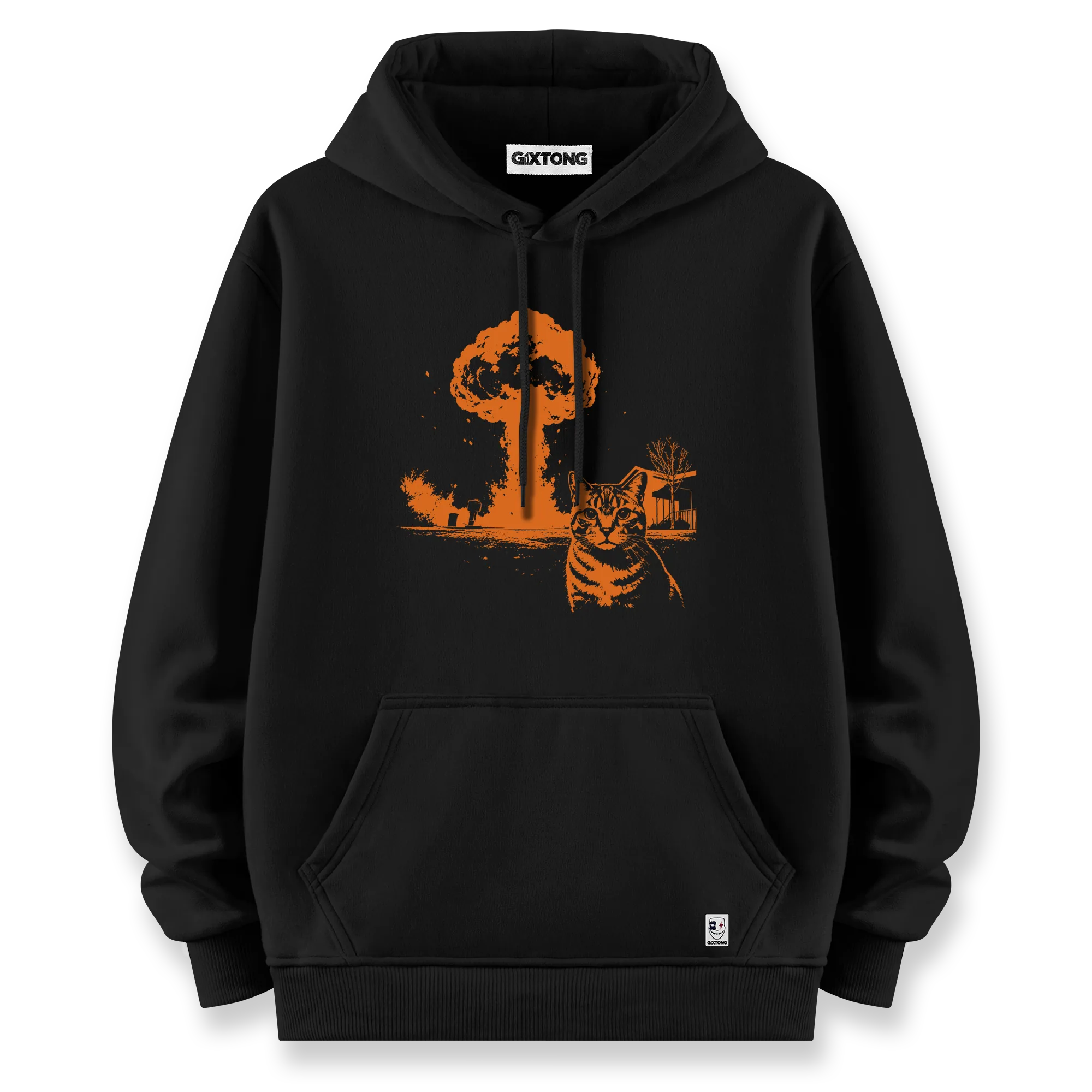 Cat Bomb - Oversize Bol Kalıp Hoodie