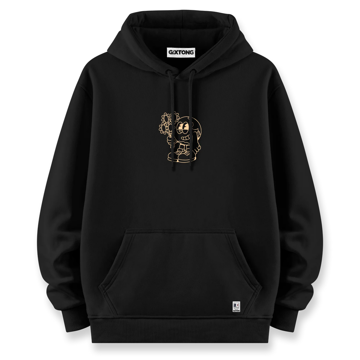 Smile - Oversize Bol Kalıp Hoodie