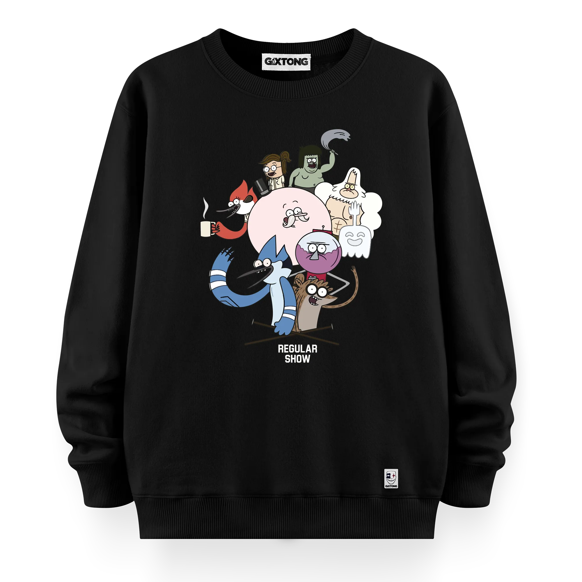 Regular Show - Oversize Bol Kalıp Sweatshirt