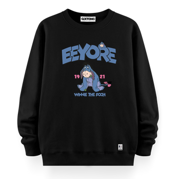 Eeyore - Oversize Bol Kalıp Sweatshirt
