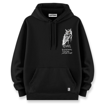 Night Owl - Oversize Bol Kalıp Hoodie