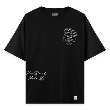 Outlaw - Oversize Bol Kalıp T-shirt
