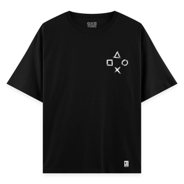 Playstation Time - Oversize Bol Kalıp T-shirt