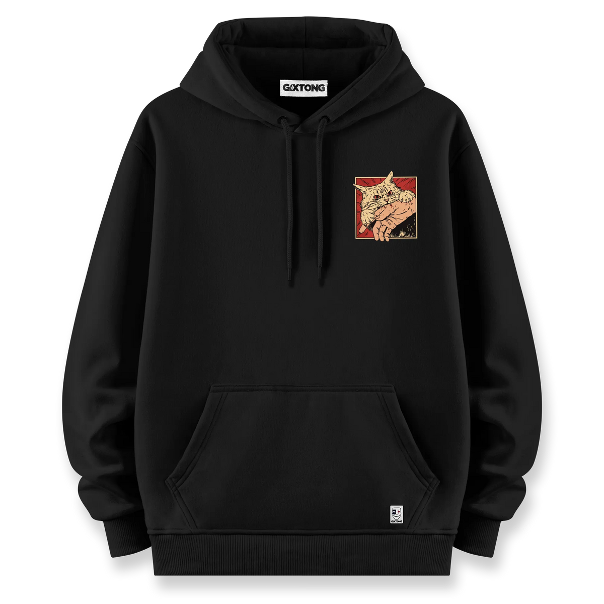 Attack - Oversize Bol Kalıp Hoodie