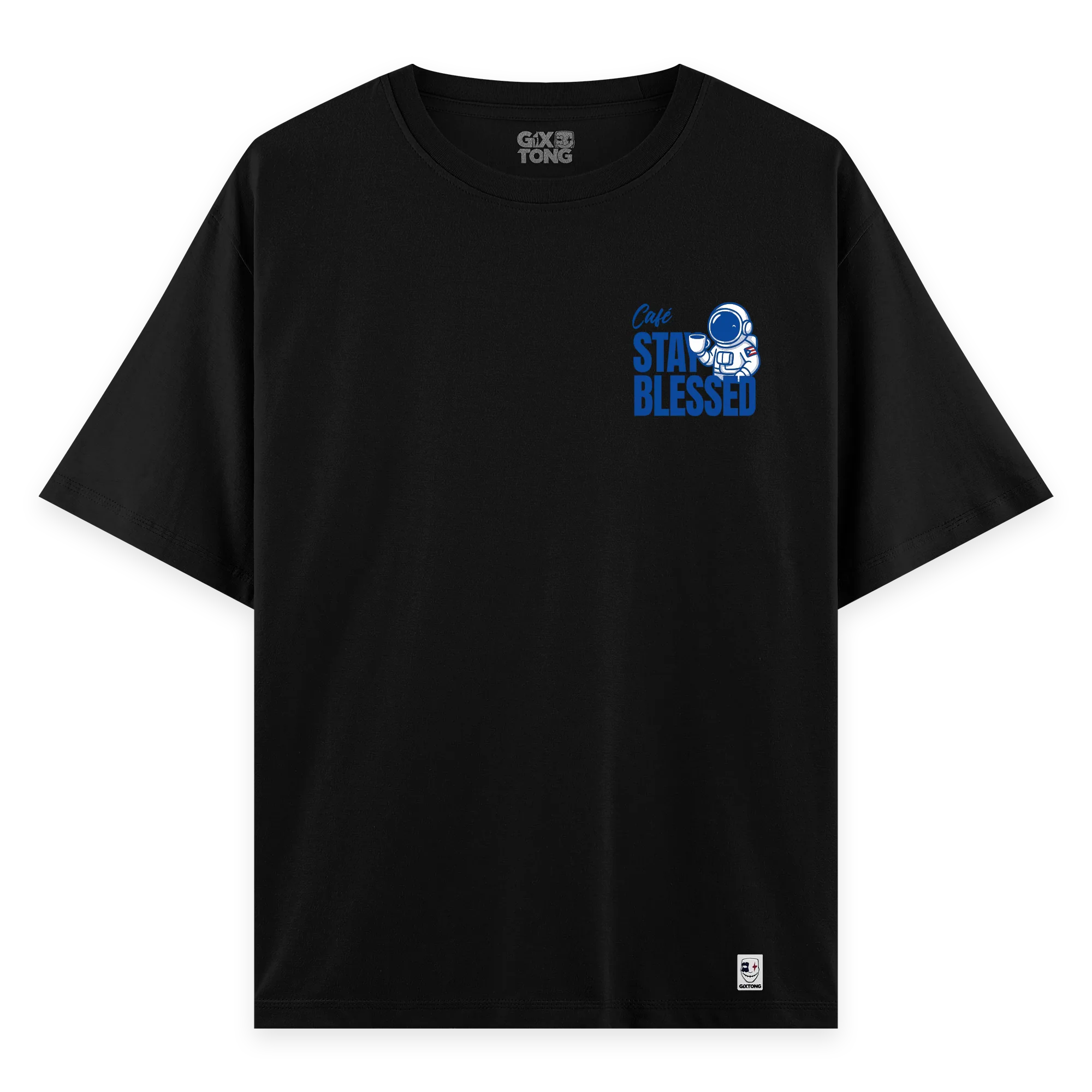 Blessed - Oversize Bol Kalıp T-shirt