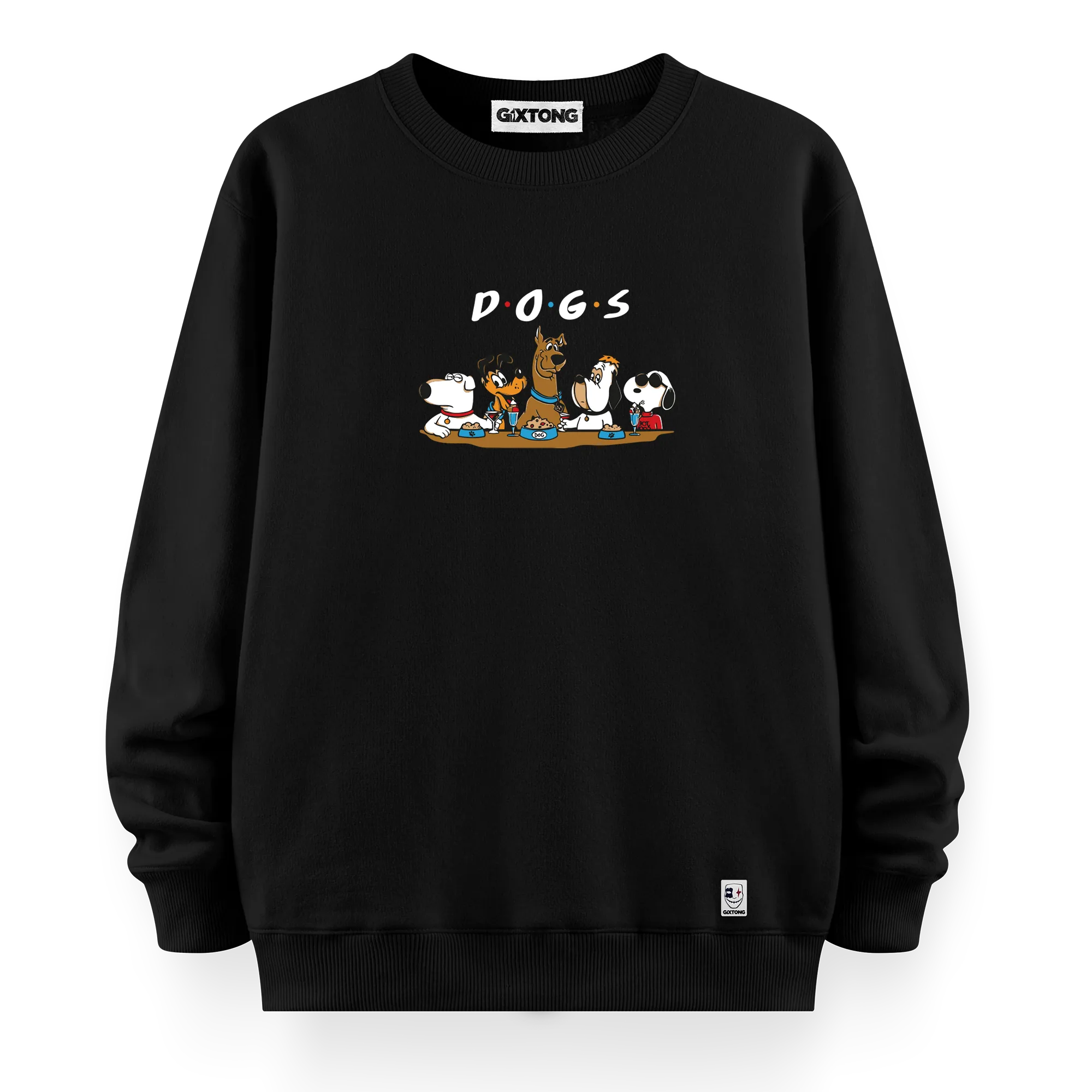 Dogs - Oversize Bol Kalıp Sweatshirt