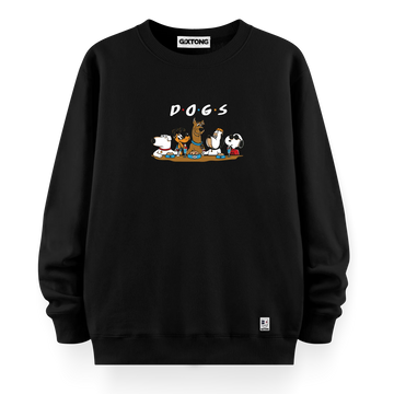 Dogs - Oversize Bol Kalıp Sweatshirt