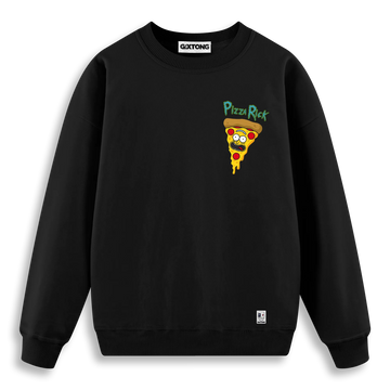 Pizza Rick - Regular Fit Kalıp Sweatshirt