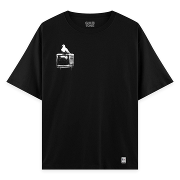 TV - Oversize Bol Kalıp T-shirt