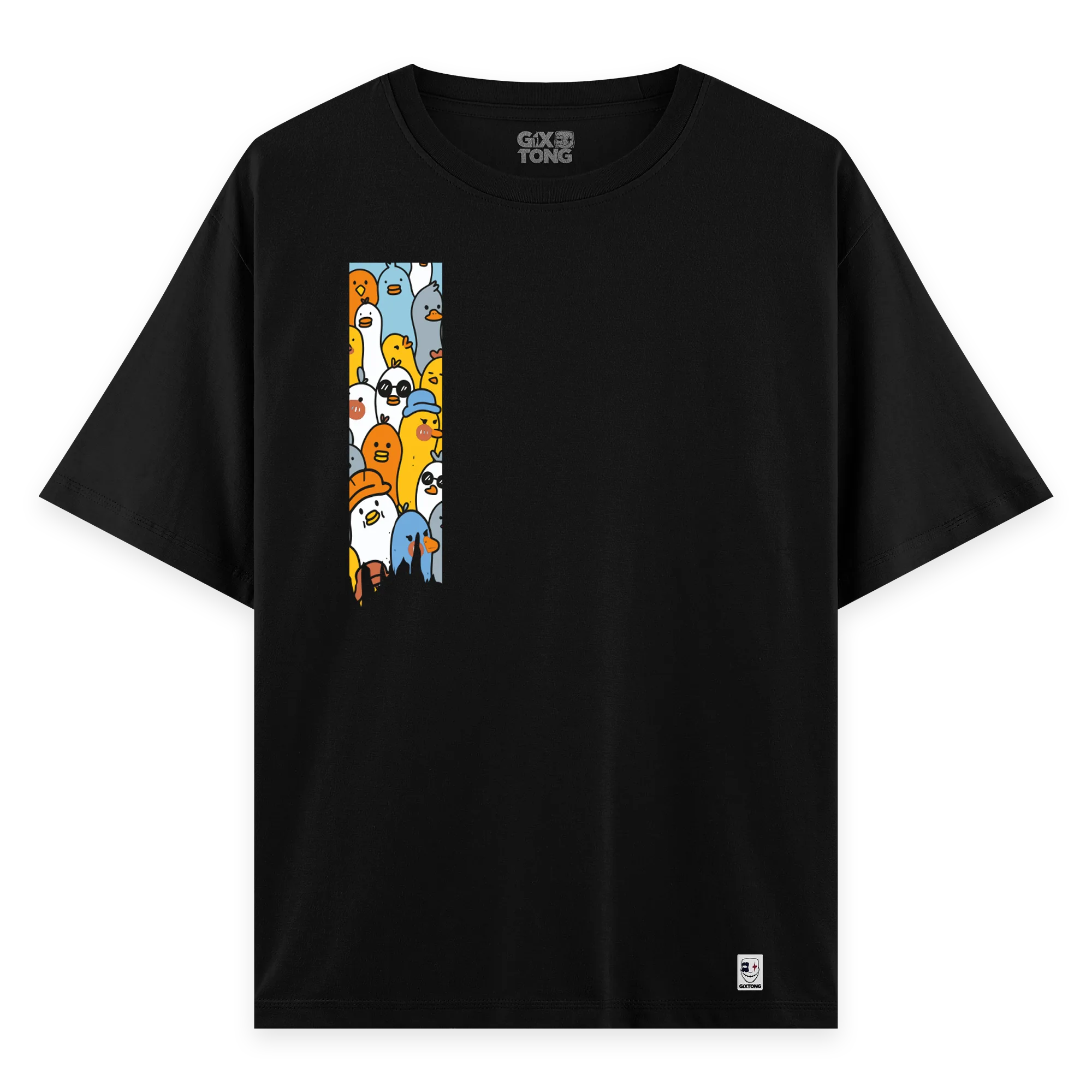 Quack - Oversize Bol Kalıp T-shirt