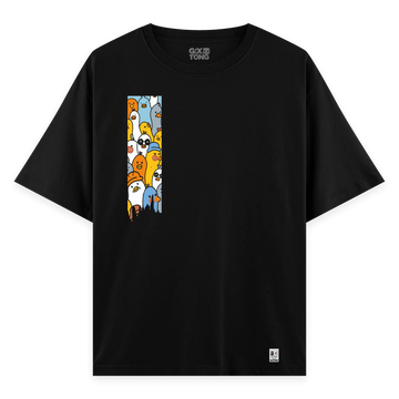 Quack - Oversize Bol Kalıp T-shirt