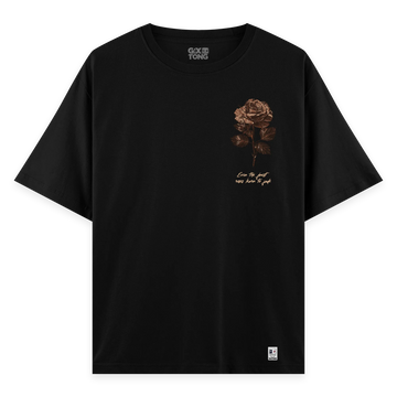 Rose - Oversize Bol Kalıp T-shirt