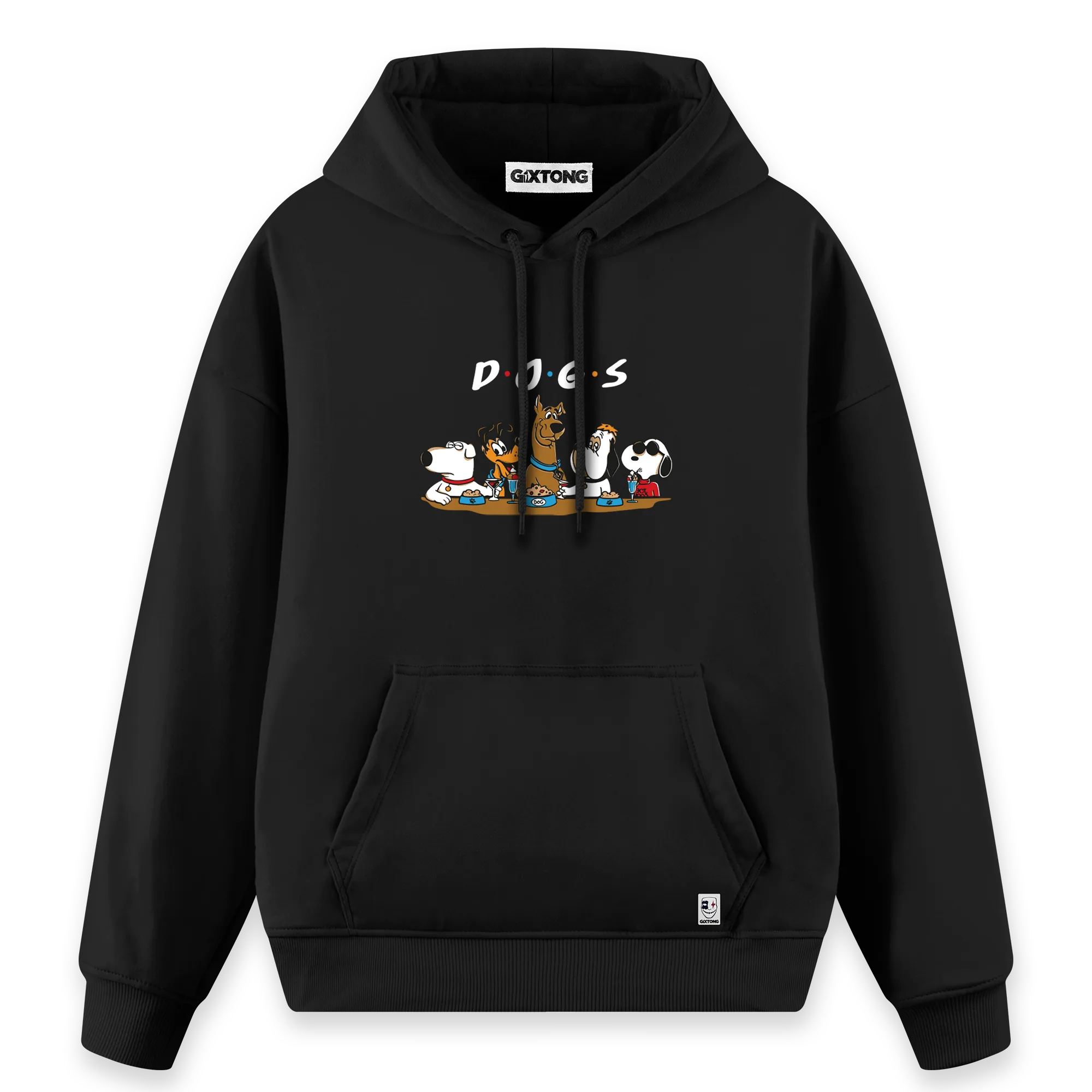 Dogs - Regular Fit Kalıp Hoodie