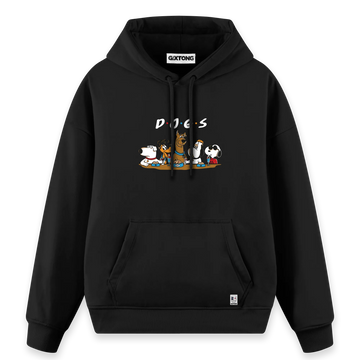Dogs - Regular Fit Kalıp Hoodie