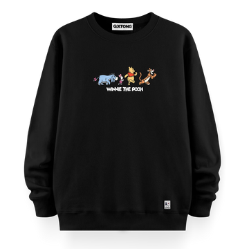 Winnie The Pooh - Oversize Bol Kalıp Sweatshirt