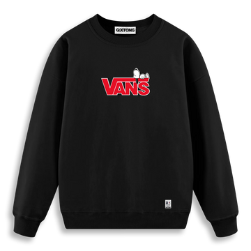 Vans Snoopy - Regular Fit Kalıp Sweatshirt