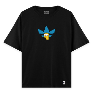 Blue Marge - Oversize Bol Kalıp T-shirt