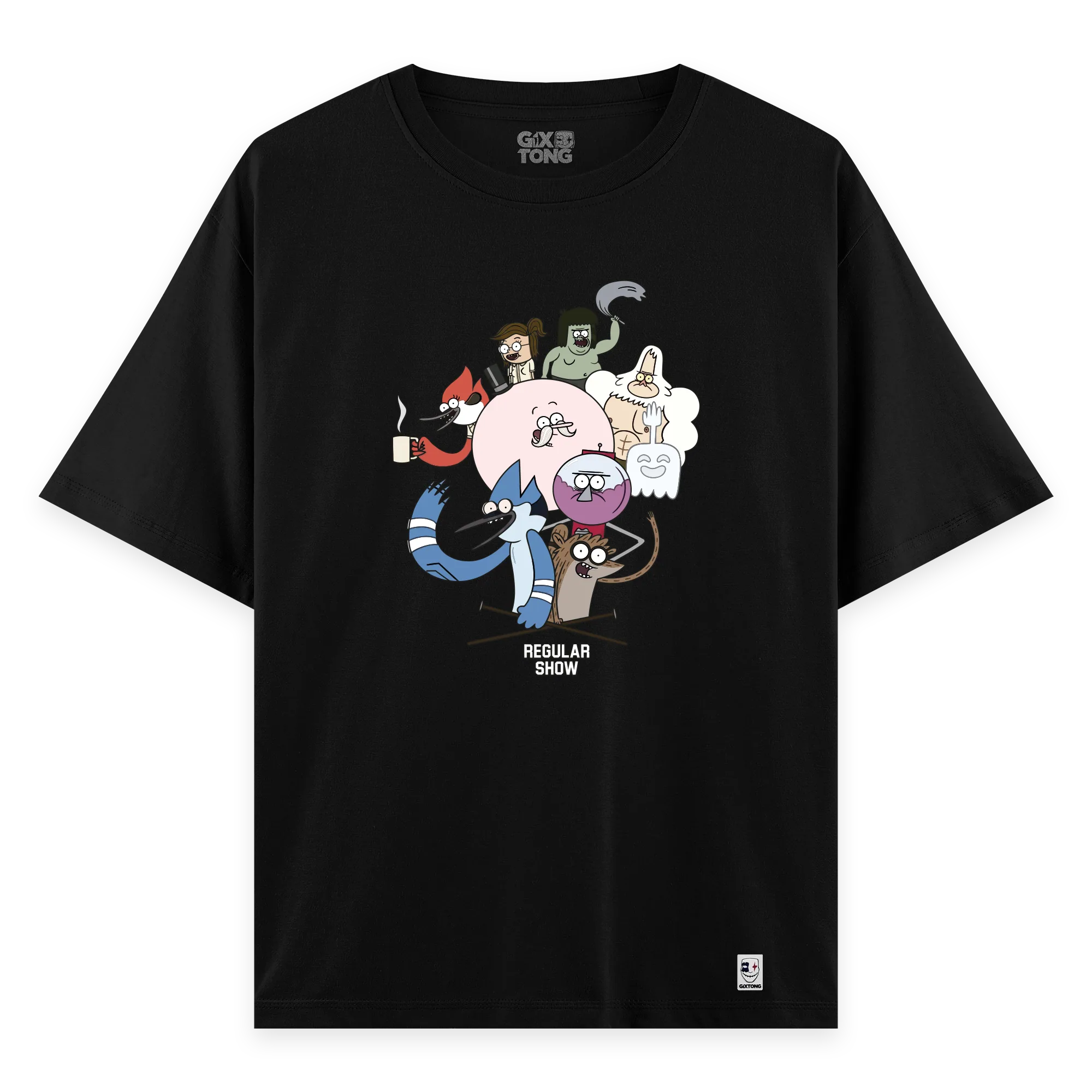 Regular Show - Oversize Bol Kalıp T-shirt