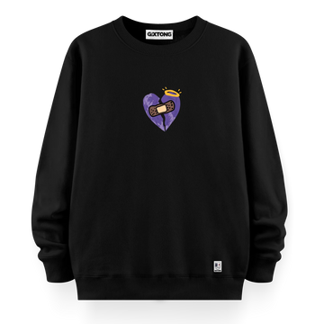 Love Tape - Oversize Bol Kalıp Sweatshirt