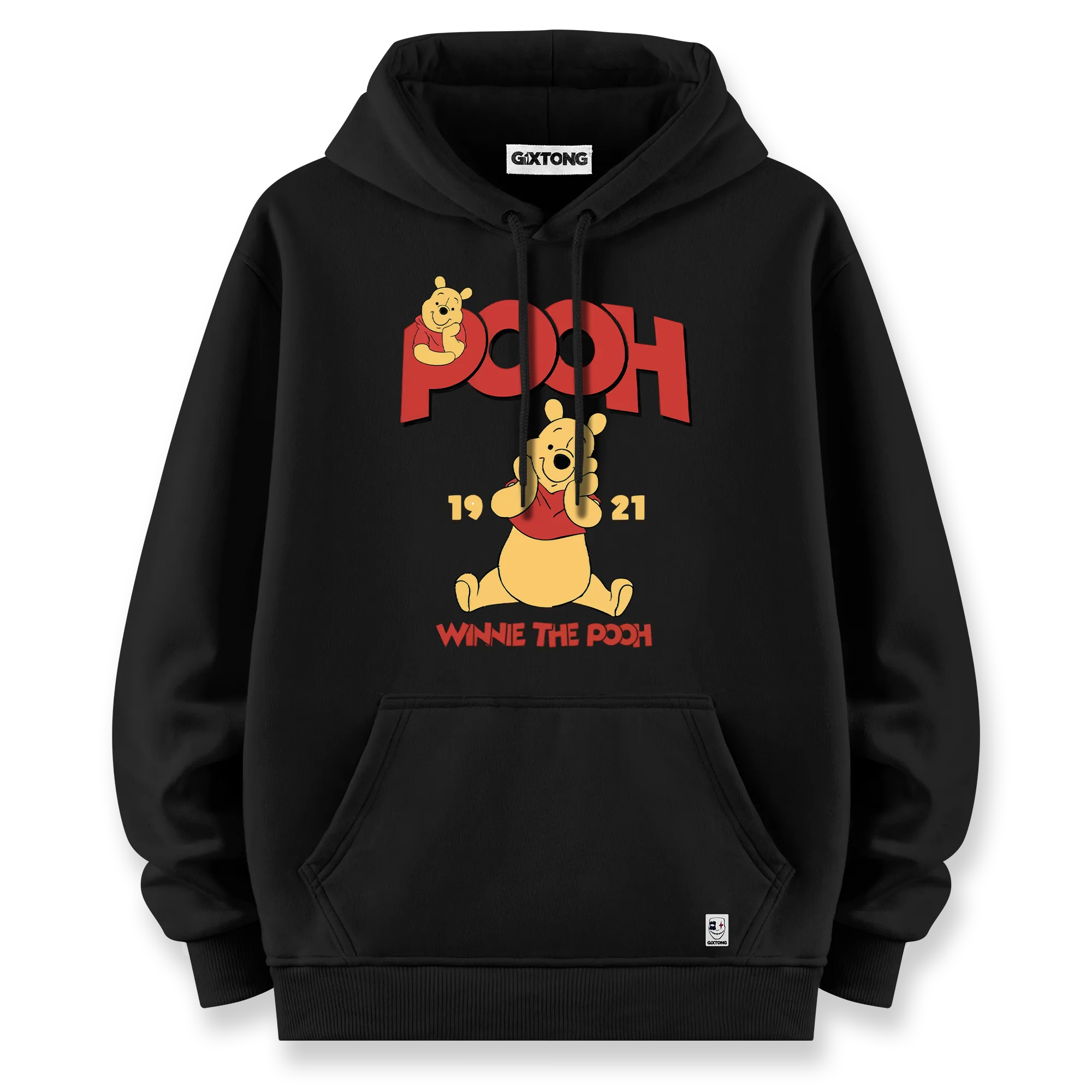 Pooh - Oversize Bol Kalıp Hoodie