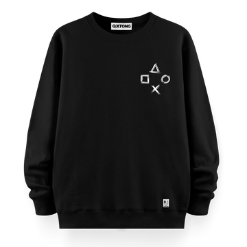 Playstation Time - Oversize Bol Kalıp Sweatshirt