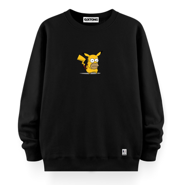 Pikahomer - Oversize Bol Kalıp Sweatshirt